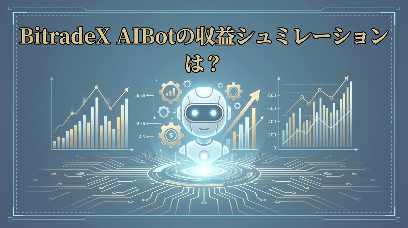 BitradeX AIBotの収益シュミレーションは？