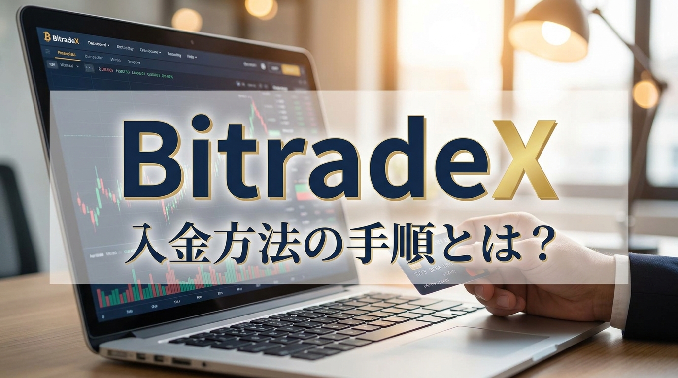 BitradeX　入金方法の手順とは？