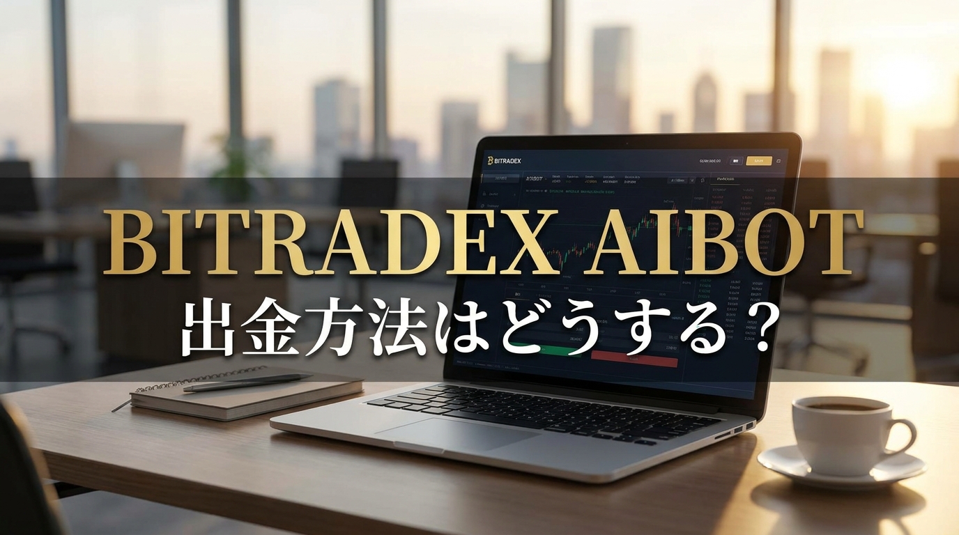 BitradeX AIBot 出金方法はどうする？