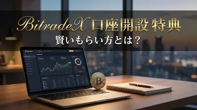 BitradeX 口座開設 特典 賢いもらい方とは？