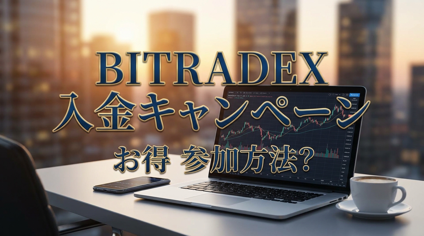 BitradeX 入金キャンペーン お得 参加方法?