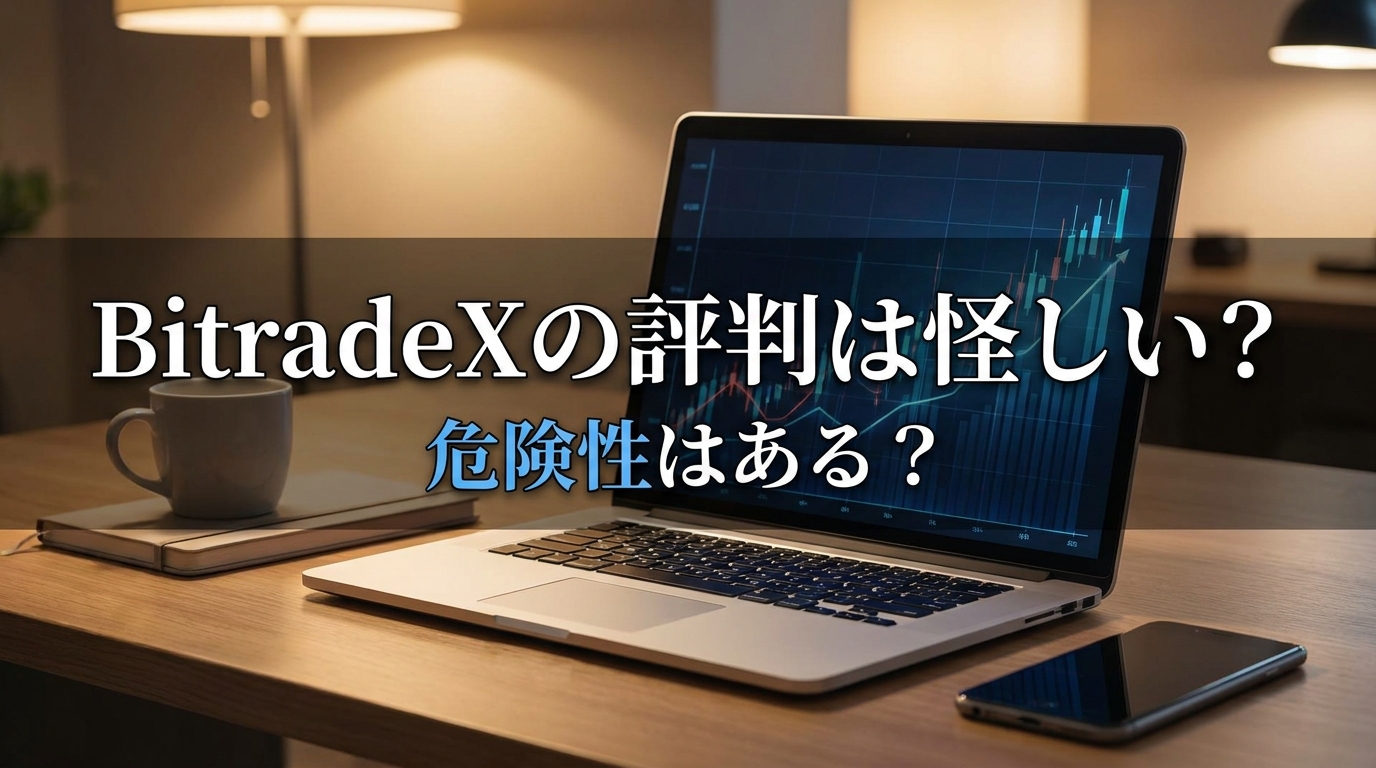 BitradeXの評判は怪しい?危険性はある?