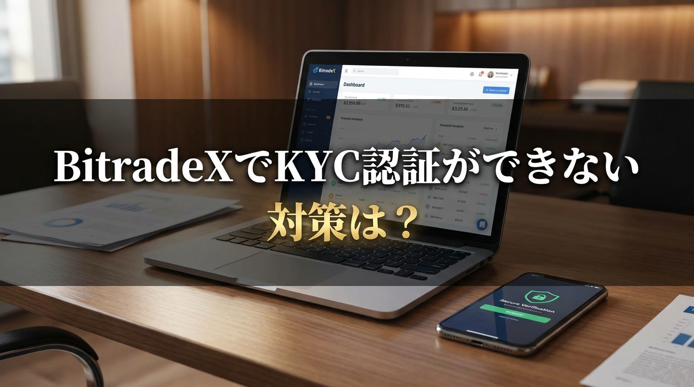 BitradeXでKYC認証ができない対策は?