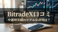BitradeX口コミや運用実績のリアルな評判は？